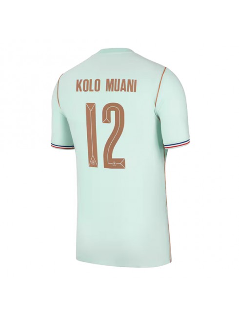 Frankreich Randal Kolo Muani #12 Auswärtstrikot WM 2026 Kurzarm Frankreich Randal Kolo Muani #12 Auswärtstrikot WM 2026 Kurzarm